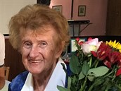 Babika Heleny Procházkové v den svých 91. narozenin loni v srpnu.