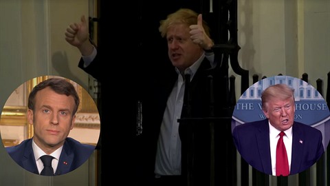 Borise Johnsona v boji s koronavirem podporují také svtoví lídi. Premiér je...