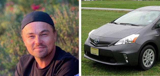 Leonardo DiCaprio  Toyota Prius