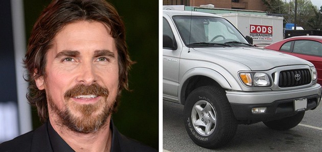 Cristian Bale  Toyota Tacoma