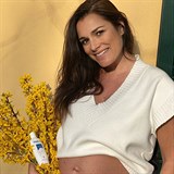 Alena Šeredová je v pokročilém stádiu těhotenství.