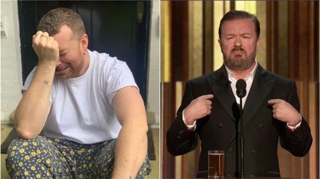 Ricky Gervais se pustil do Sama Smithe a dalích zhýkaných celebrit, aby si...