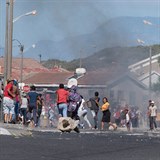 V Jihoafrick republice lid protestovali proti vld. Policie pouila gumov...