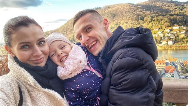 Tereza Chlebovská, miss a partnerka Pavla Kadeábka