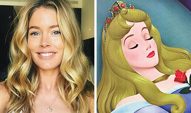 Doutzen Kroes / Aurora z pohádky Renka