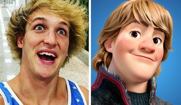 Logan Paul / Kristoff  z Ledového Království