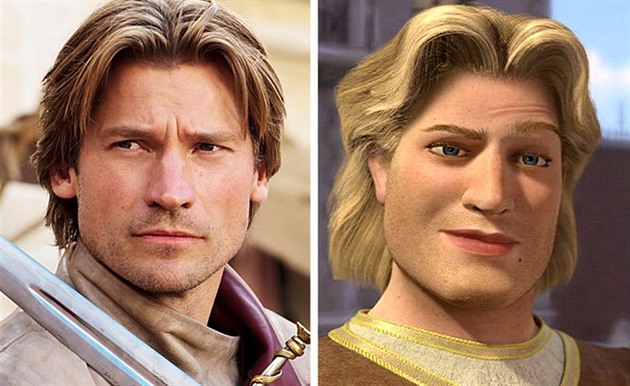 Nikolaj Coster-Waldau / princ Kraso ze Shrek 2