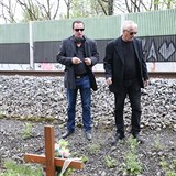 Josef Rychtář a Petr Veselý uctili památku Ivety Bartošové.