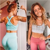 Fitness blogerka Pa