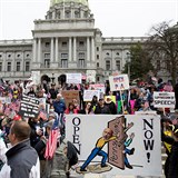 Protest v Pennsylvnii