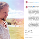 Tom Klus vyvolal na Instagramu ostrou diskuzi.