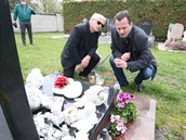 Josef Rychtá ani letos nezapomnl uctít památku své zesnulé manelky Ivety...