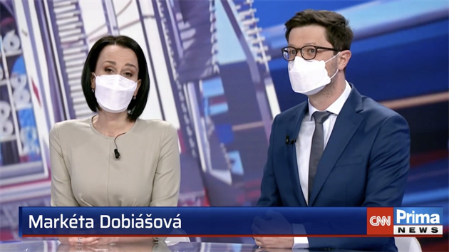 Hlavní zprávy CNN Prima News budou moderovat Markéta Dobiáová a Pavel trunc.