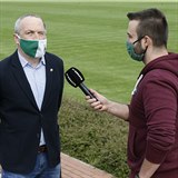 Václav Klaus mladší během rozhovoru s redaktorem Expres.cz.