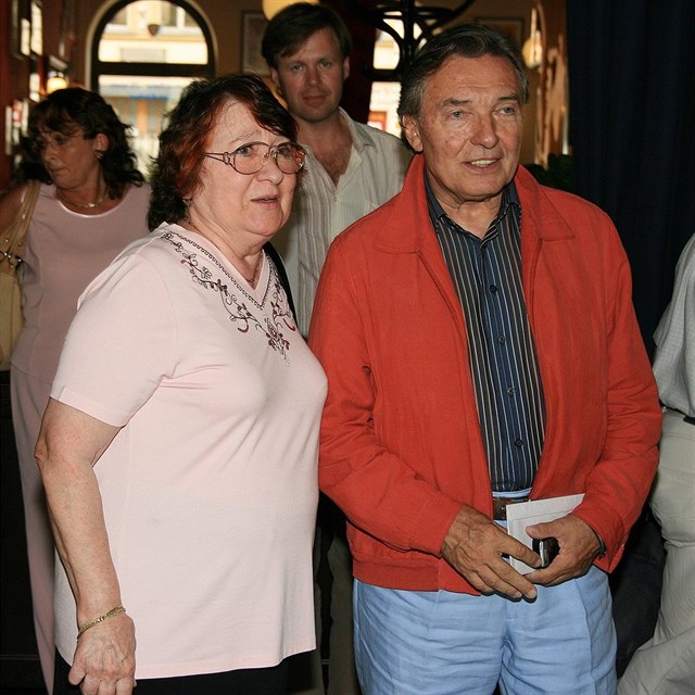 Karel Gott a Antonie Zacpalová
