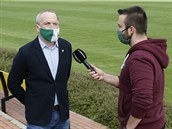 Václav Klaus mladí bhem rozhovoru s redaktorem Expres.cz.