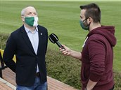Václav Klaus mladí bhem rozhovoru s redaktorem Expres.cz.