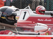 James Hunt a Niki Lauda