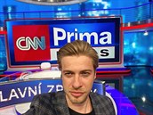 Petr Vtrovský na CNN Prima News coby moderátor poadu Showtime nakonec...