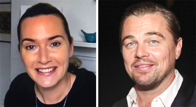 Kate Winslet and Leonardo DiCaprio, Titanic