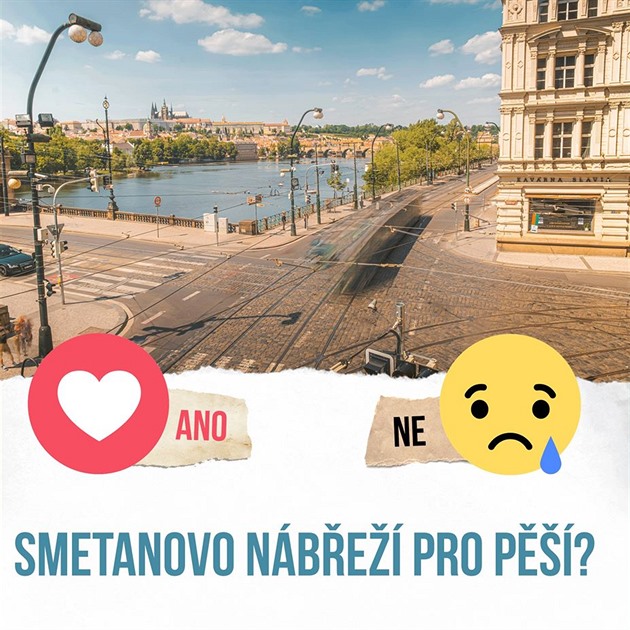 Primátor Zdenk Hib chtl znát názor lidu. Ten se zámrem udlat ze Smetanova...