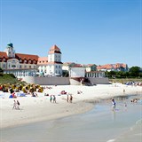 Pláž Binz na ostrově Rujáně bývá považována za jednu nejhezčích u Baltského...
