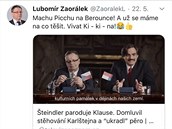 Zaorálka pobavila parodie Václava Klause.