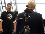 Elon Musk a Donald Trump