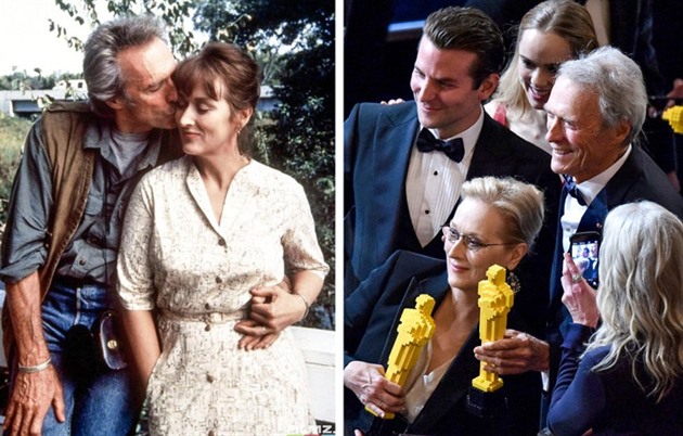 Clint Eastwood a Meryl Streep