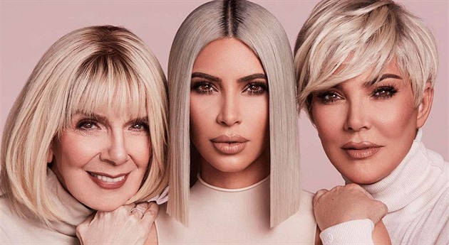 Kim Kardashian s matkou Kris Jenner a babikou