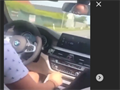 Na sociálních sítích se objevila i videonahrávka, která mla údajn nehod...