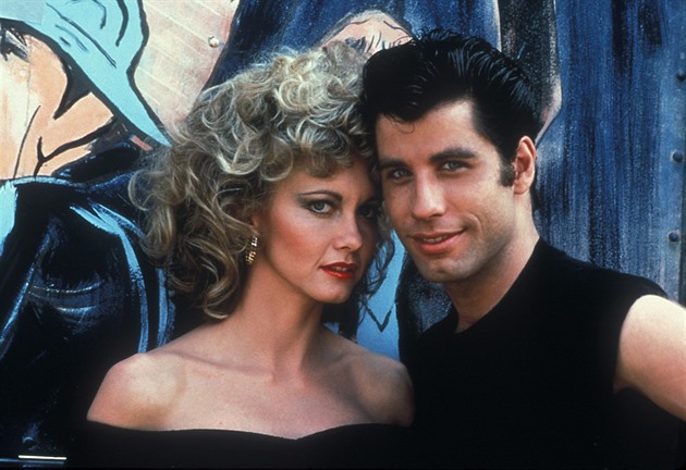 Olivia Newton-John a John Travolta