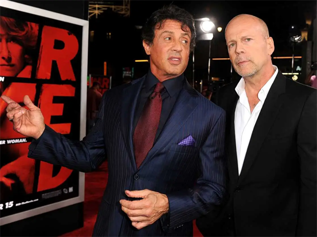 Sylvestr Stallone a Bruce Willis