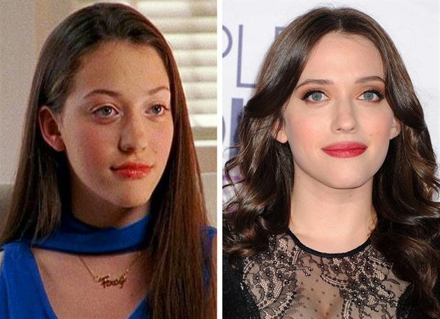 Kat Dennings hrála 13letou dívku, pro kterou dlala Samantha, objevila se ve 3....