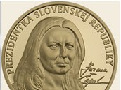 Zuzana aputová má svou vlastní minci.
