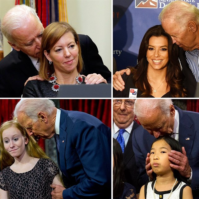 Joe Biden kandiduje za demokraty na amerického prezidenta. Jeho podivné zvyky...