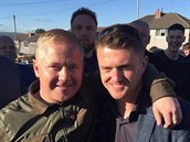 Jake Hepple a Tommy Robinson