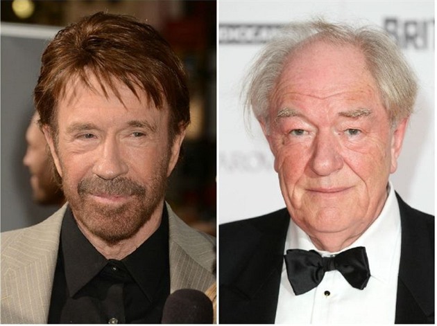 Chuck Norris a Michael Gambon