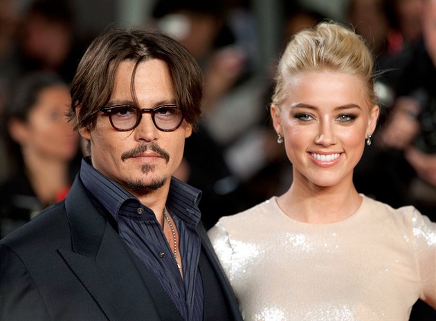 Johnny Depp a Amber Heard.