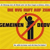 Dopravní úřad v Berlíně chce po cestujících, aby nepoužívali deodorant.