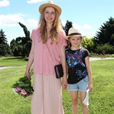 Tereza Bebarová vyrazila s dcerou do Botanické zahrady.