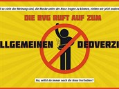 Dopravní úad v Berlín chce po cestujících, aby nepouívali deodorant.