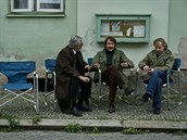 Jií Bartoka, Martin Hofmann a Viktor Dvoák ve filmu Havel.