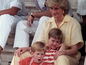Princezna Diana svoje syny milovala. Kdyby viděla, co se mezi nimi děje, radost...