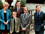 Princezna Diana svoje syny milovala. Kdyby vidla, co se mezi nimi dje, radost...