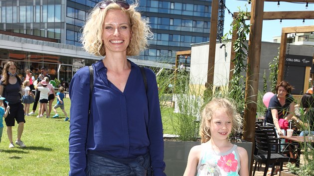 Kristina Kloubková s dcerou Jasmínkou