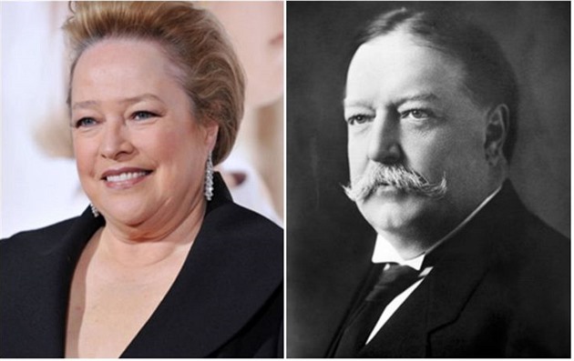 Kathy Bates a 27. prezident Spojených stát, William Taft