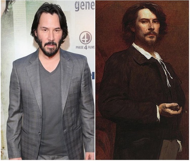 Keanu Reeves a Paul Mounet