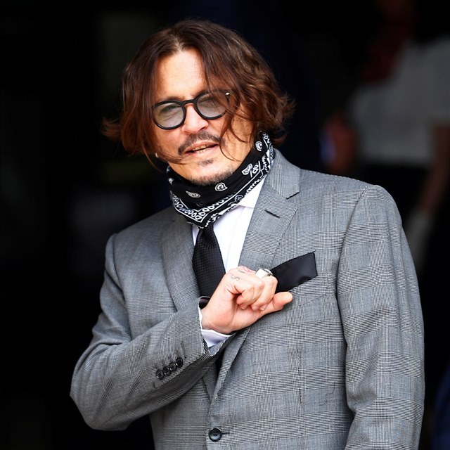 Johnny Depp zdrav fanouky.