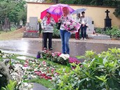 Dominika Gottová pila k hrobu dva dny po jeho nedoitých narozeninách.